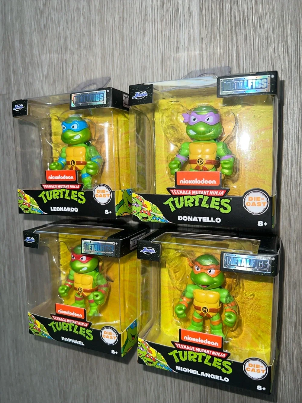 Teenage Mutant Ninja Turtles - Die Cast - Metalfigs - Nickelodeon